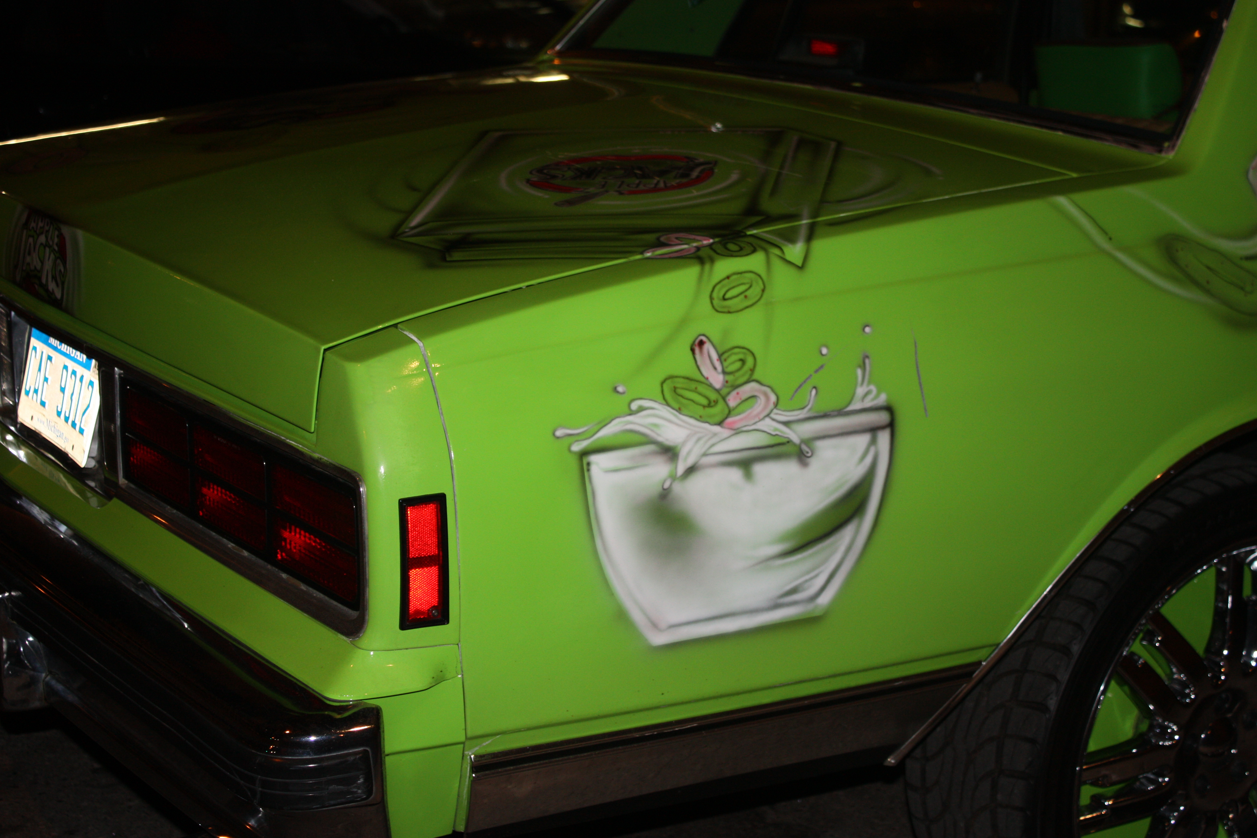 Apple Jacks Car - Milk Poured on Cereal 