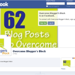 Overcome Blogger's Block Facebook Page
