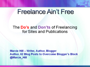 Freelance Ain’t Free - Marcie Hill