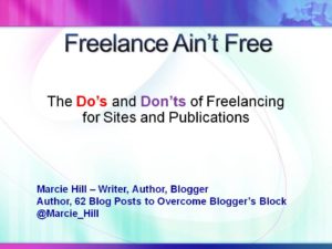 PowerPoint Presentation: Freelance Ain’t Free 