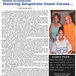 Honoring Imani Carnes - Independent Bulletin Newspaper