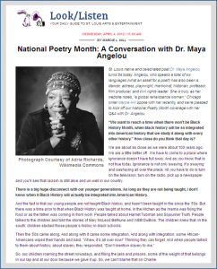 Dr. Maya Angelou - St. Louis Magazine