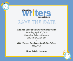 Save The Date - Getting Published Panel & CWA Literary Bus Tour