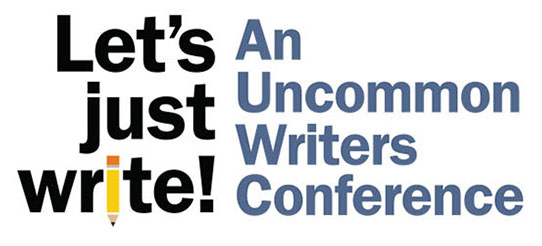 Let's Just Write conference logo