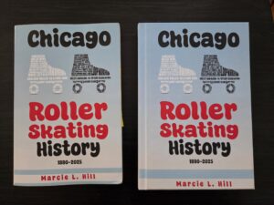 Chicago Roller Skating History Book in paperback and hardcover formats